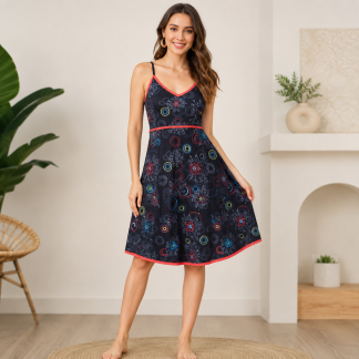 Ladies Print Dress