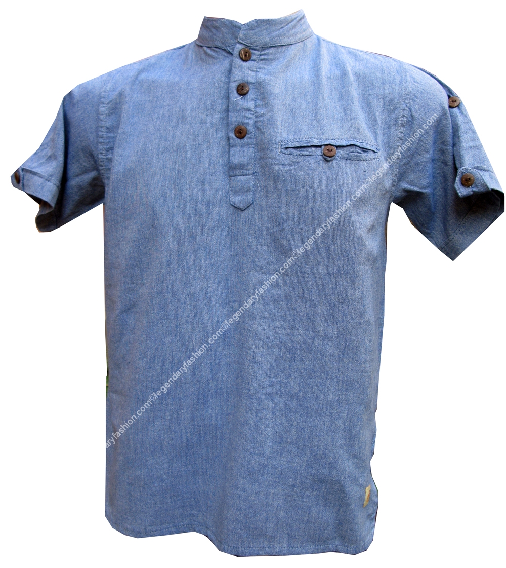 Half sleeve Light Blue Kurta