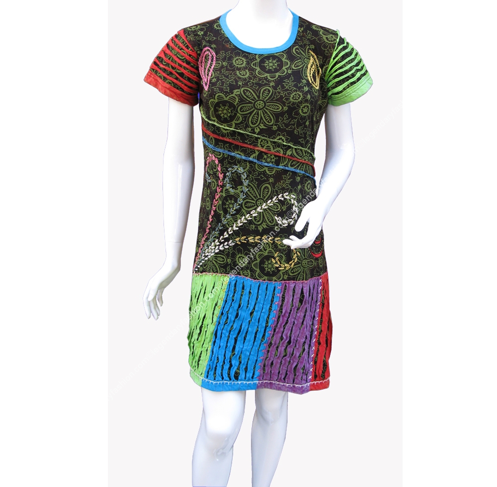 Ladies printed dress