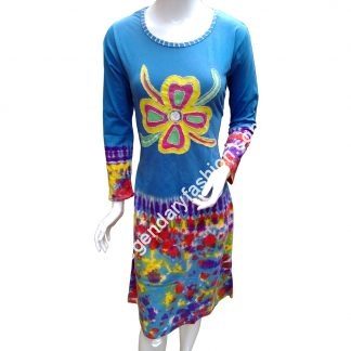 Ladies tie dye dress