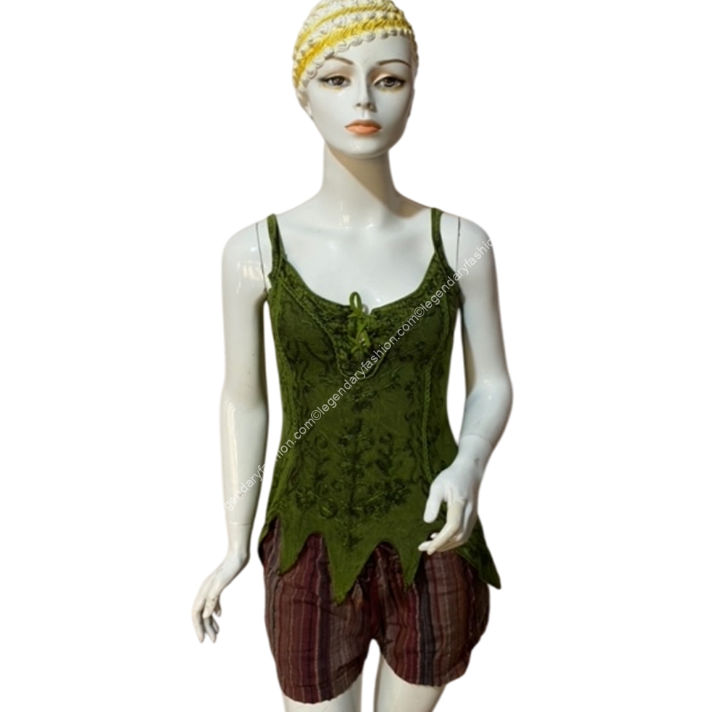 Ladies embroidery tank tops