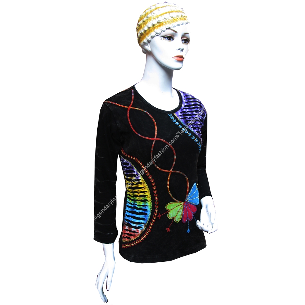 Ladies razor cut tops
