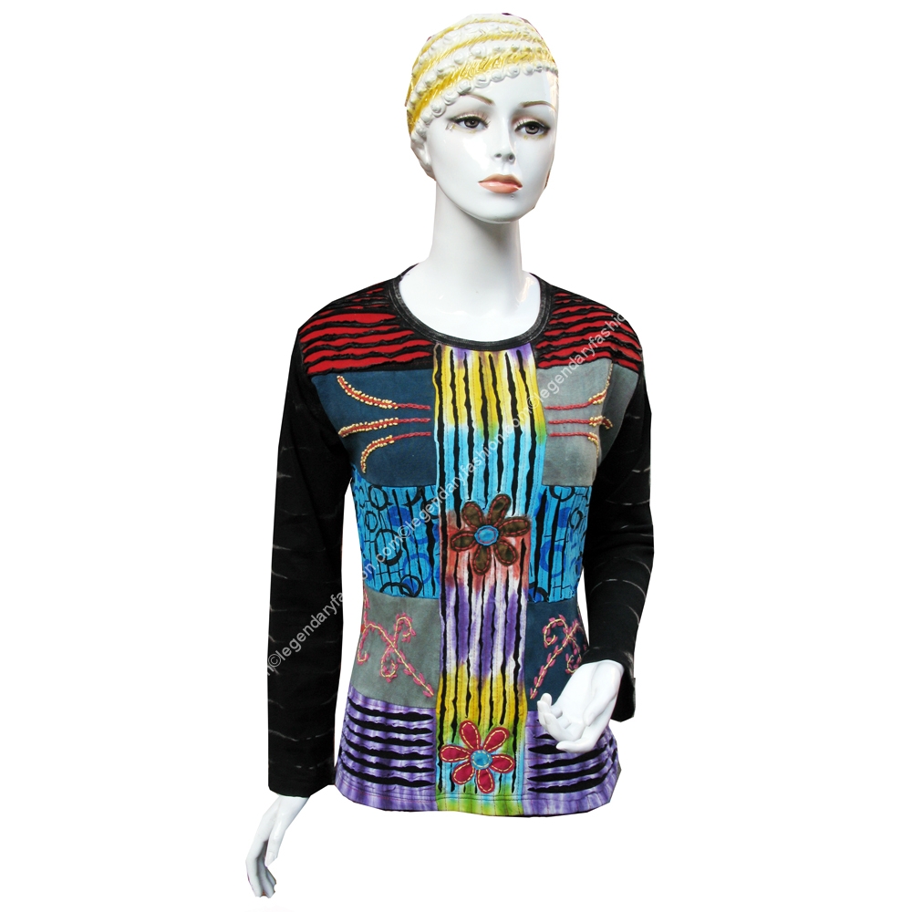 Ladies patch work tops