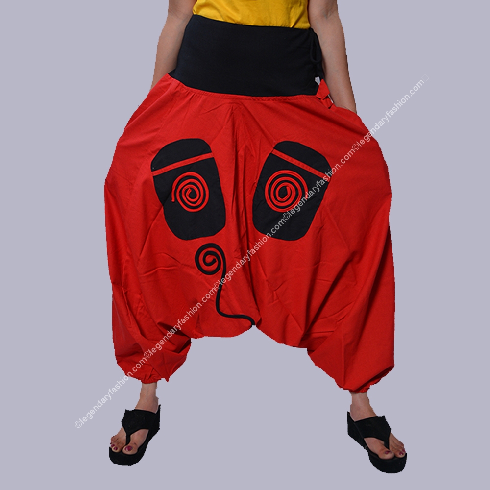 Ladies spiral pocket design Trouser