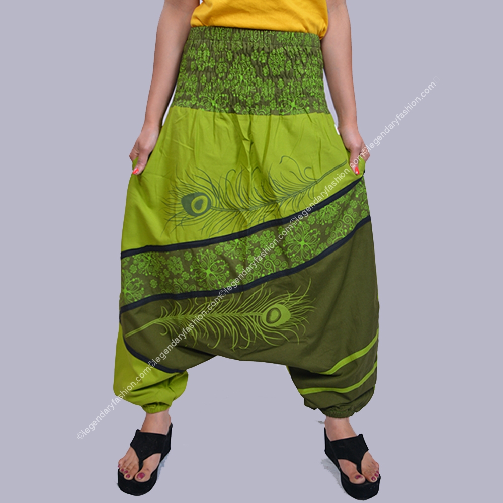 ladies_peacock_print_trouser