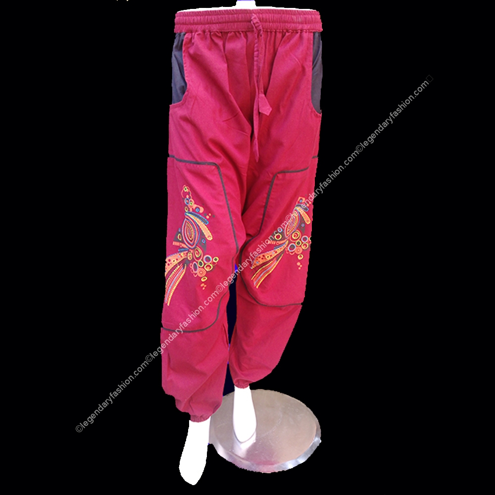 Ladies pocket print style Trouser