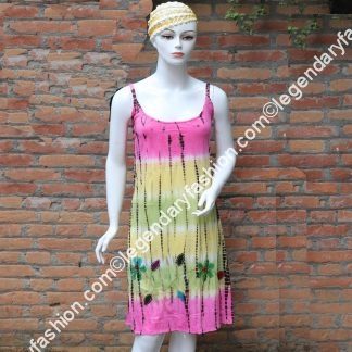Ladies tie dye dress