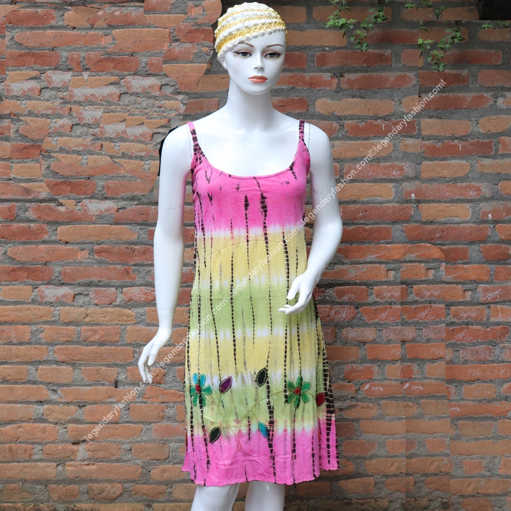 Ladies tie dye dress