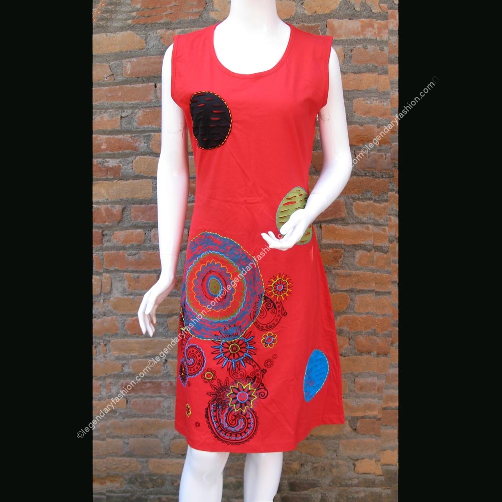 Ladies flowery print dress