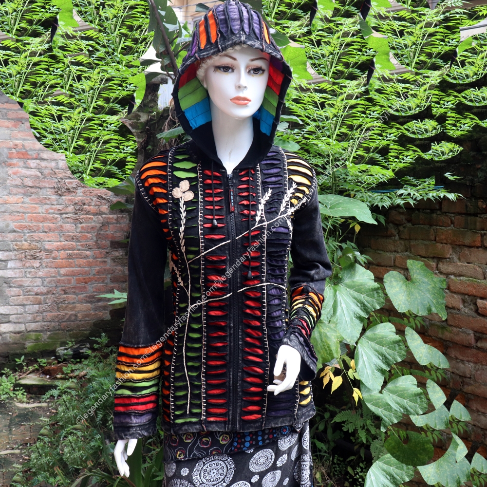 Ladies panel patchwork Jacket