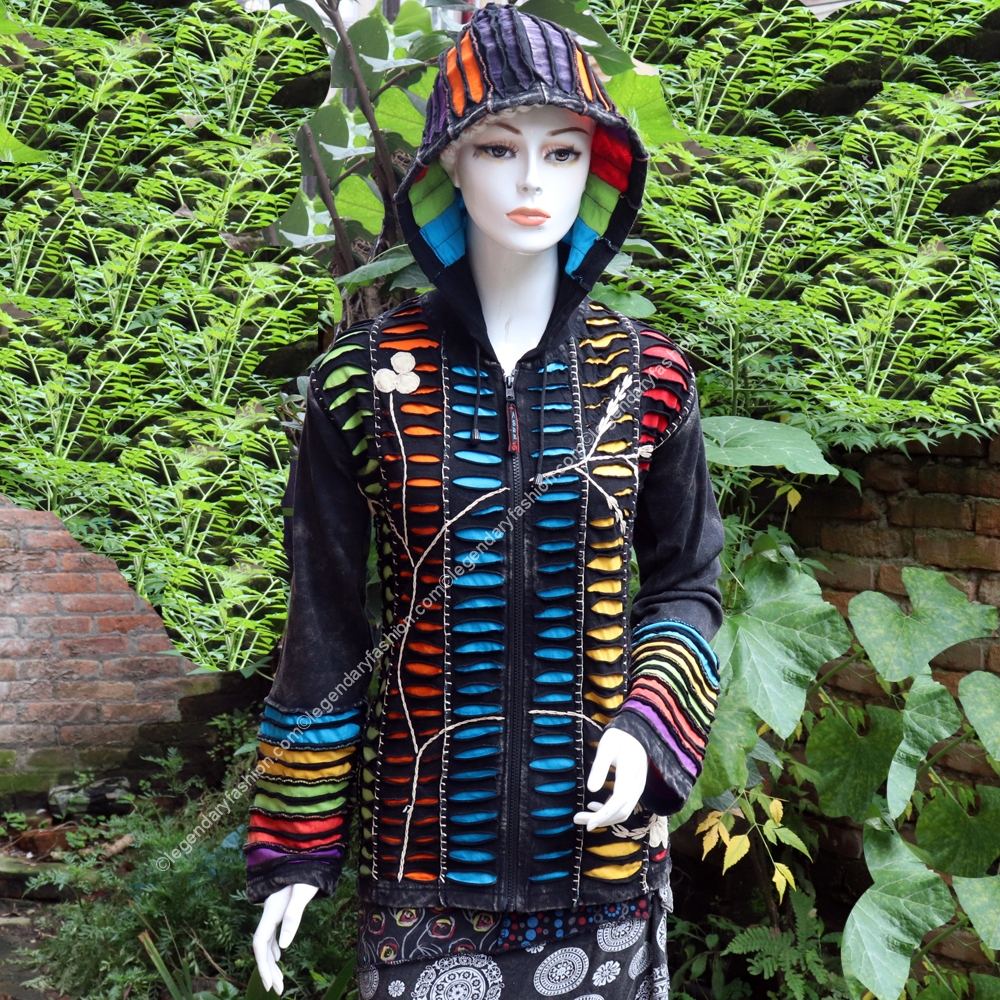 Ladies panel patchwork Jacket