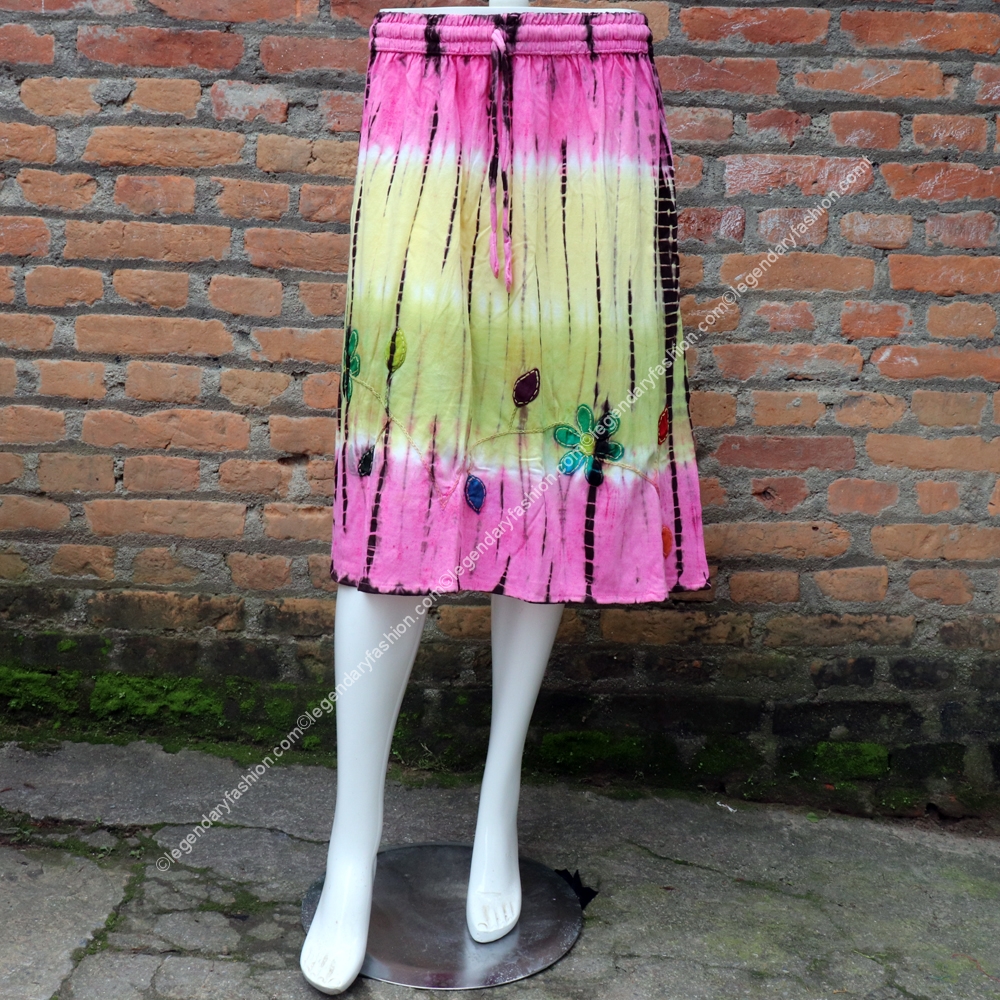 ladies-tiedye-hippies-pink-tone-skirt
