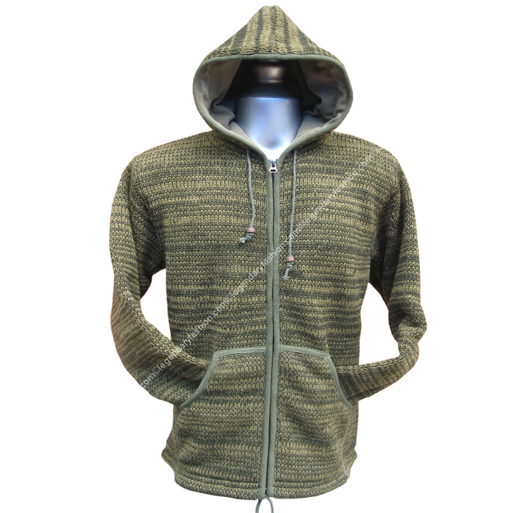 Tie dye Style woolen Jacket