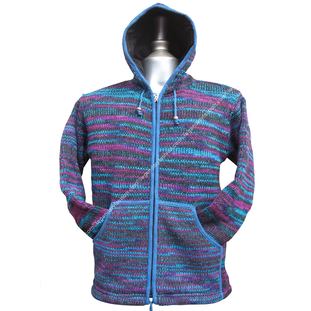 Himalayan-handmade-woolen-jacket-hippies-Nepalese-hand made-product