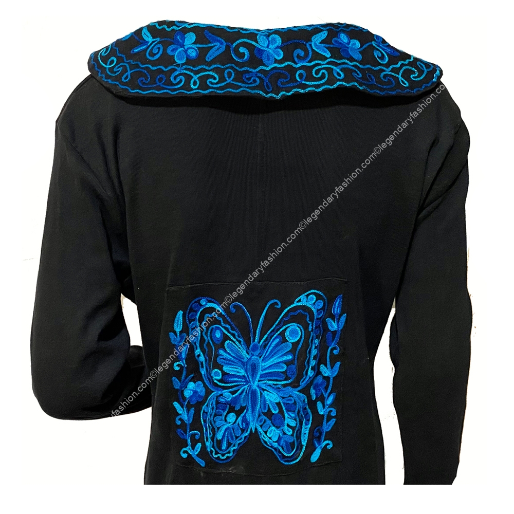 ladies long butterfly coat