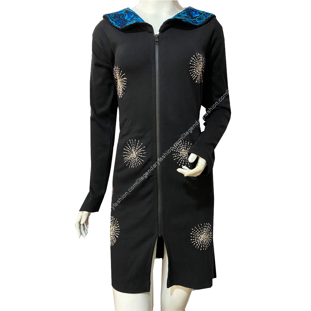 ladies long butterfly coat