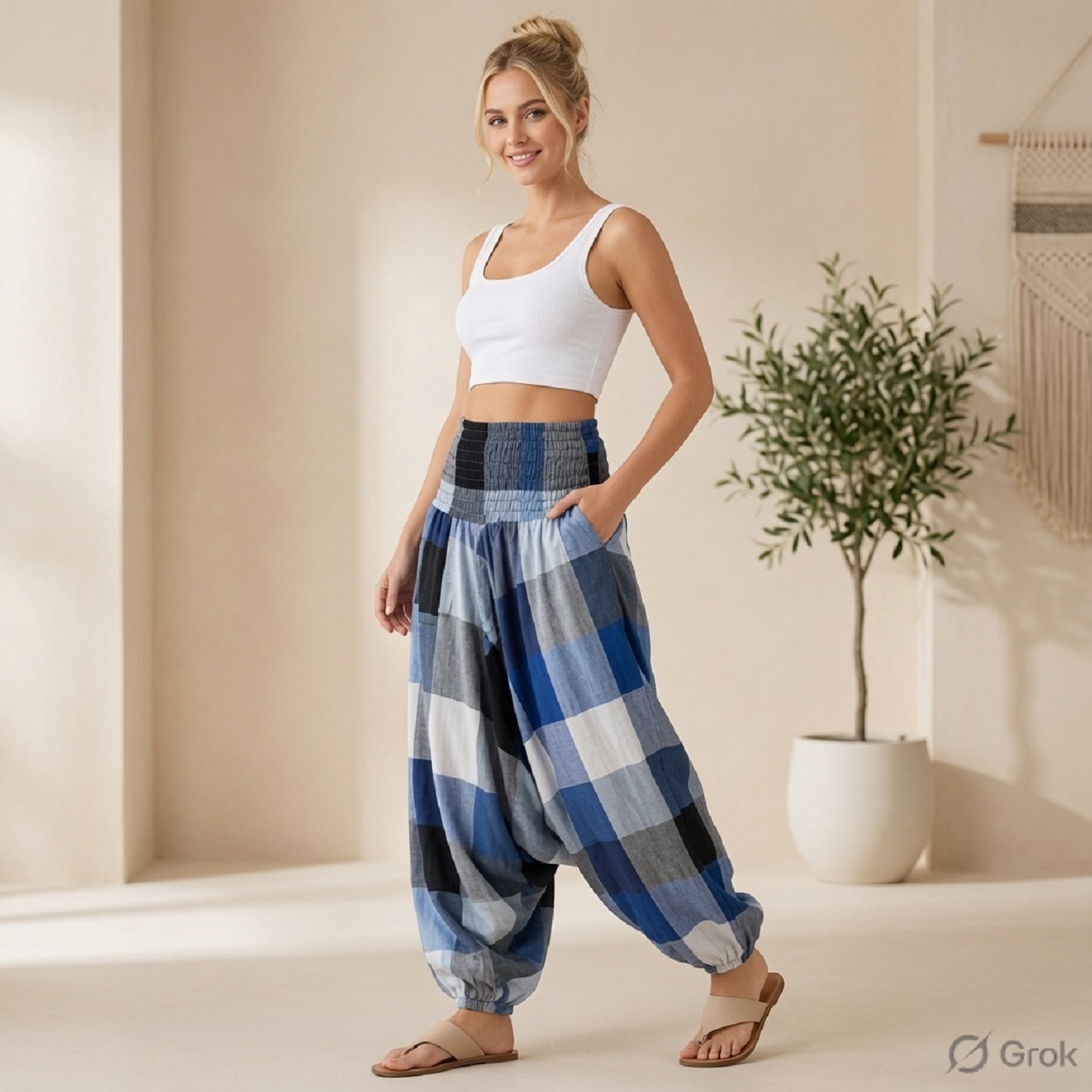 Aladdin multi color trouser - Image 3