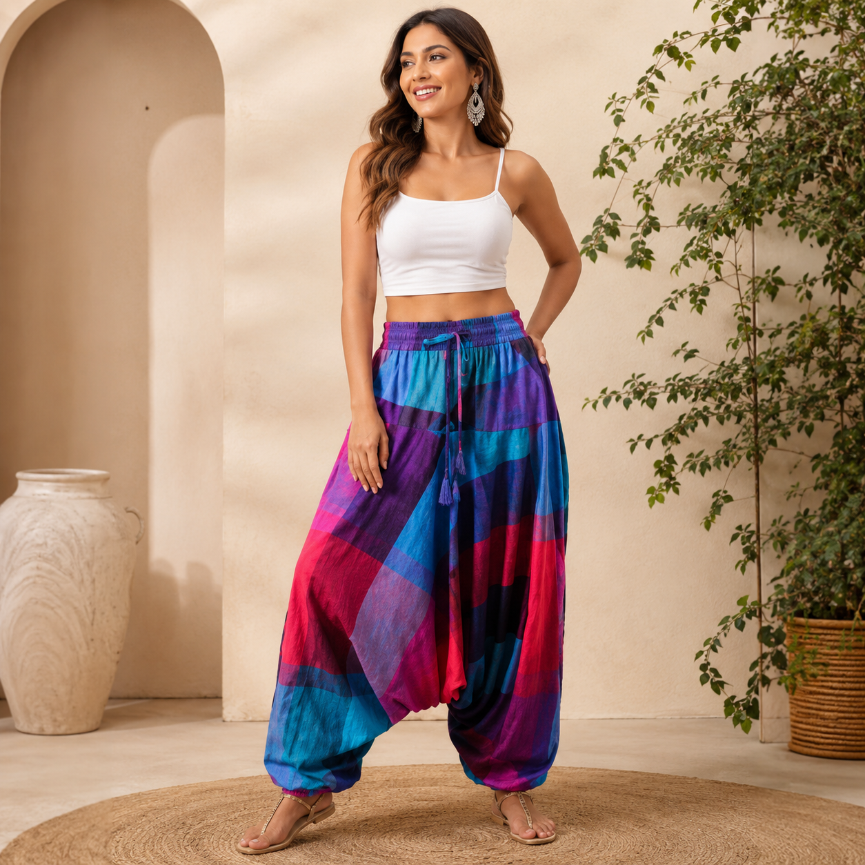Aladdin multi stripe trouser - Image 3