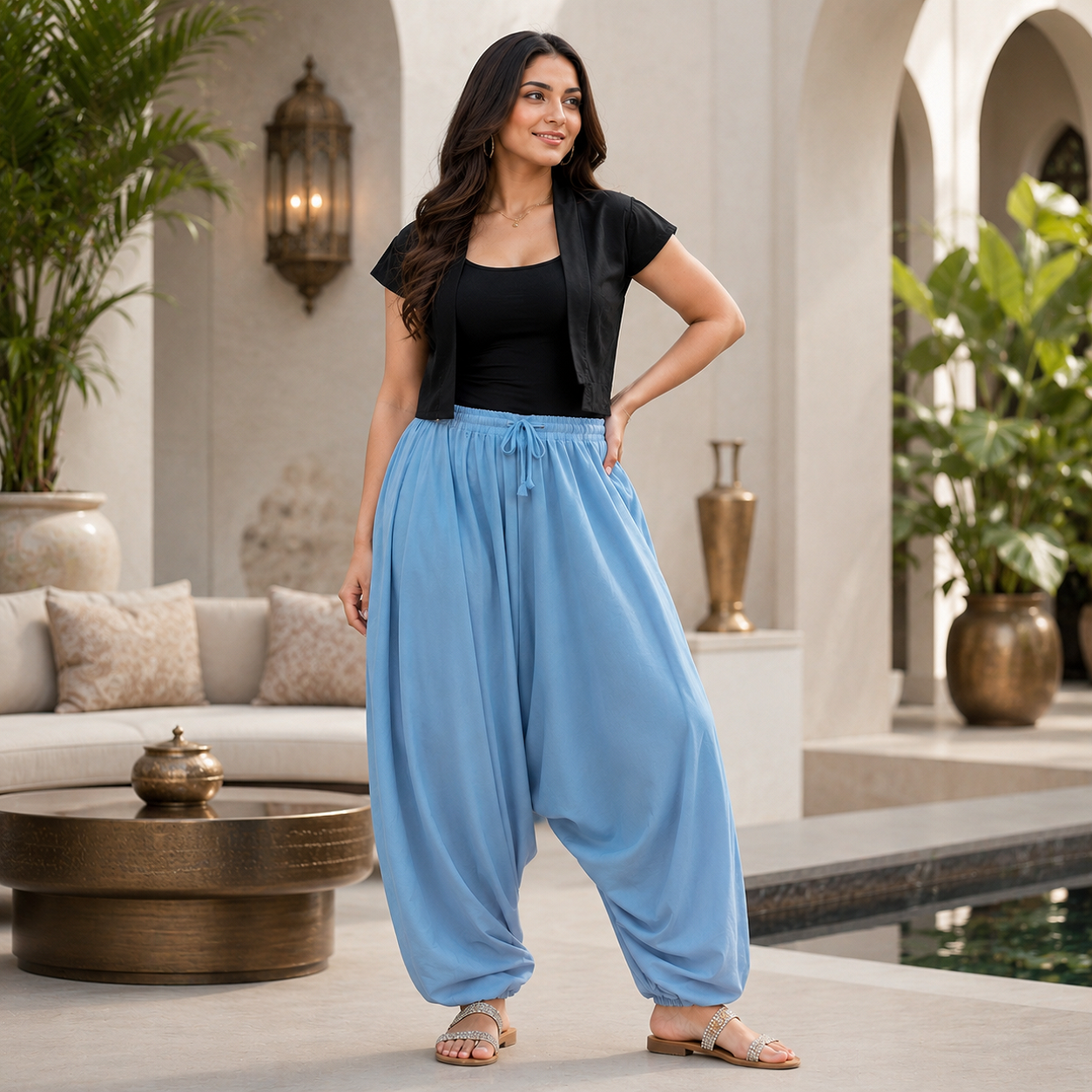 Aladdin plain trouser
