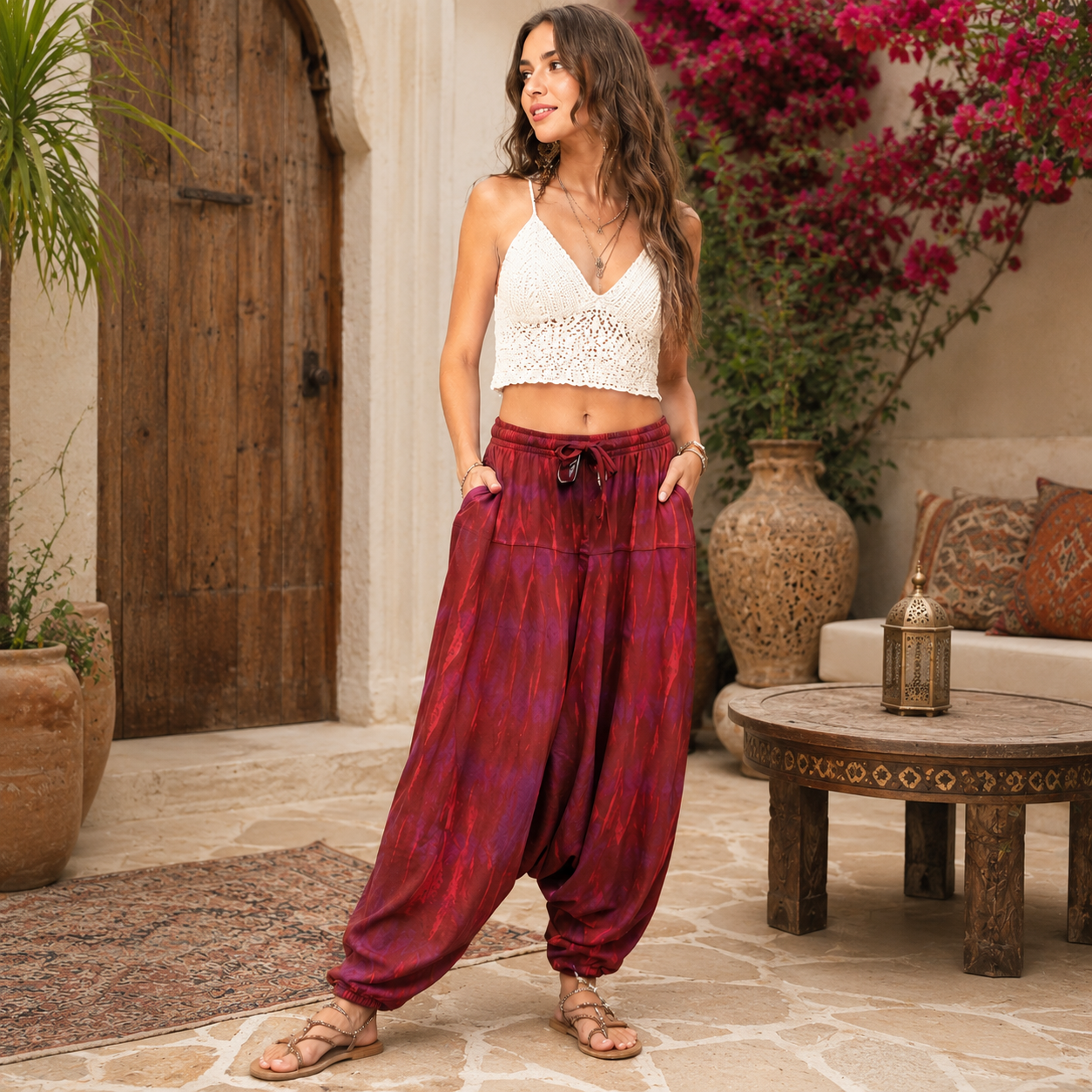 Aladdin tie-dye trouser1