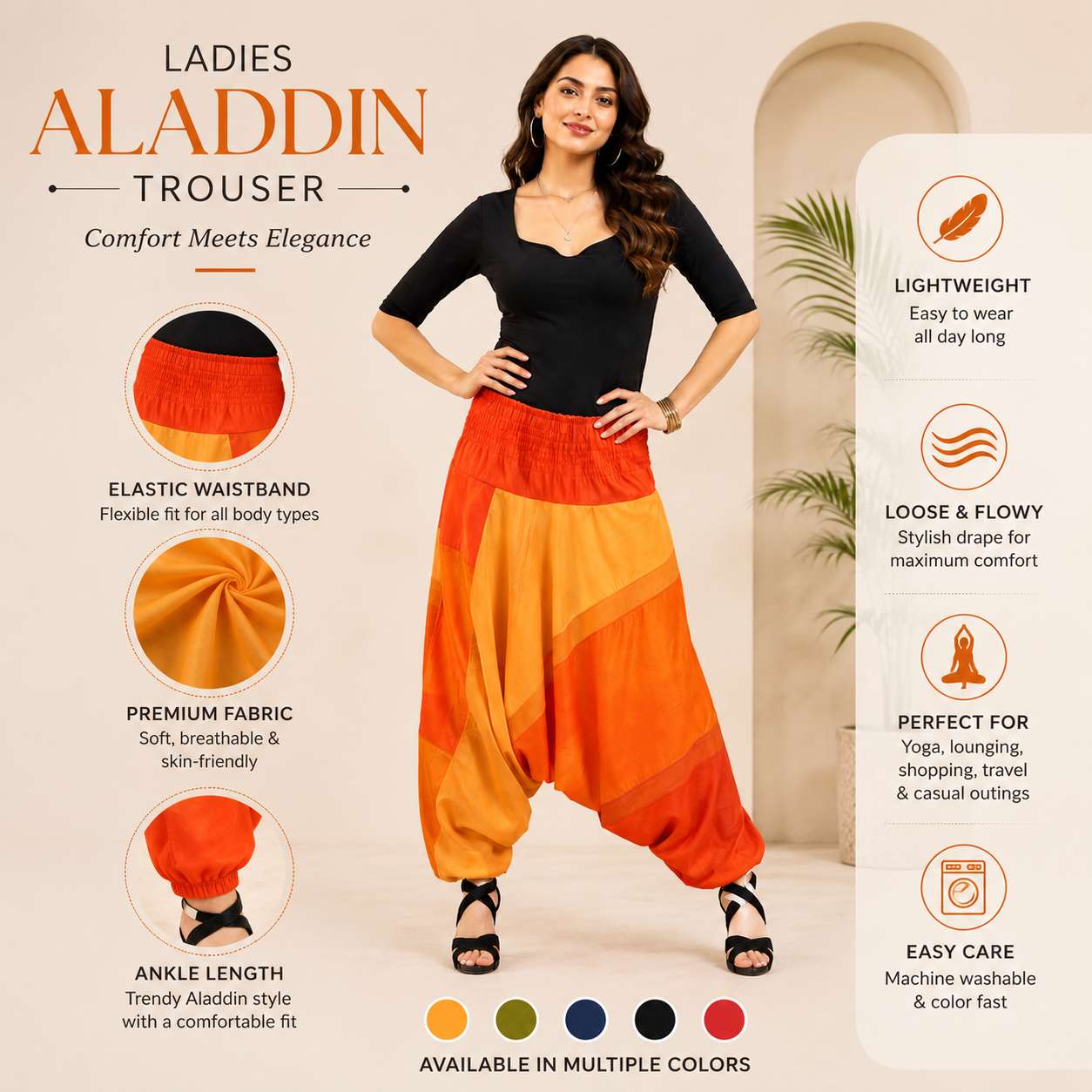 Ladies Aladdin Trouser2