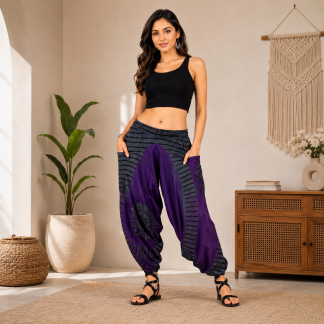 Ladies Aladdin spiral Trouser1