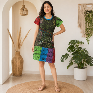Ladies printed dress