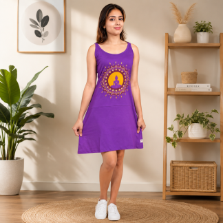 Ladies Multiple Print Dress