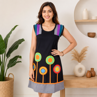 Ladies piping style dress