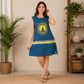 Ladies print dress