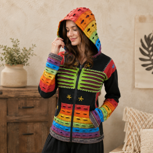 Knitting causal hosiery wear