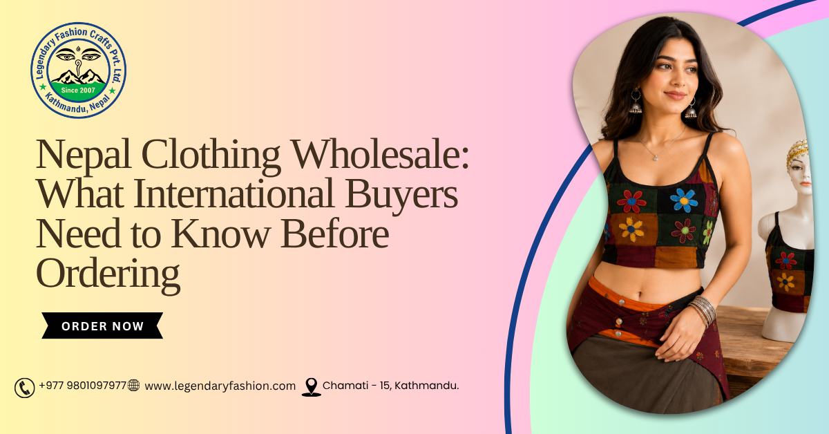 Nepal Clothing Wholesale - What International Buyers Need to Know Before Ordering